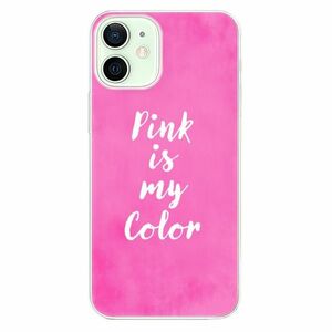 Odolné silikonové pouzdro iSaprio - Pink is my color - iPhone 12 mini obraz