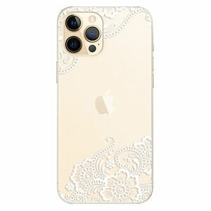 Plastové pouzdro iSaprio - White Lace 02 - iPhone 12 Pro Max obraz