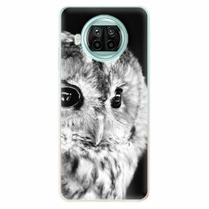 Odolné silikonové pouzdro iSaprio - BW Owl - Xiaomi Mi 10T Lite obraz