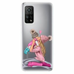 Odolné silikonové pouzdro iSaprio - Kissing Mom - Blond and Girl - Xiaomi Mi 10T / Mi 10T Pro obraz