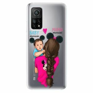 Odolné silikonové pouzdro iSaprio - Mama Mouse Brunette and Boy - Xiaomi Mi 10T / Mi 10T Pro obraz