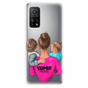 Odolné silikonové pouzdro iSaprio - Super Mama - Boy and Girl - Xiaomi Mi 10T / Mi 10T Pro obraz