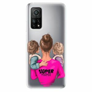 Odolné silikonové pouzdro iSaprio - Super Mama - Two Boys - Xiaomi Mi 10T / Mi 10T Pro obraz