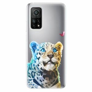 Odolné silikonové pouzdro iSaprio - Leopard With Butterfly - Xiaomi Mi 10T / Mi 10T Pro obraz