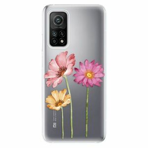 Odolné silikonové pouzdro iSaprio - Three Flowers - Xiaomi Mi 10T / Mi 10T Pro obraz
