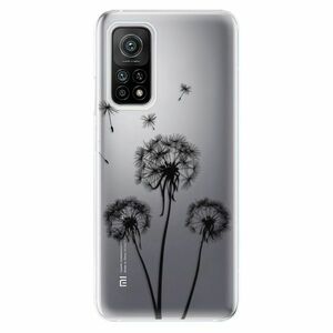 Odolné silikonové pouzdro iSaprio - Three Dandelions - black - Xiaomi Mi 10T / Mi 10T Pro obraz