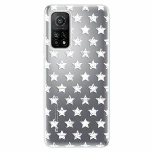 Odolné silikonové pouzdro iSaprio - Stars Pattern - white - Xiaomi Mi 10T / Mi 10T Pro obraz