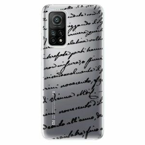 Odolné silikonové pouzdro iSaprio - Handwriting 01 - black - Xiaomi Mi 10T / Mi 10T Pro obraz