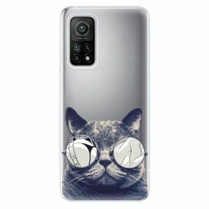Odolné silikonové pouzdro iSaprio - Crazy Cat 01 - Xiaomi Mi 10T / Mi 10T Pro obraz