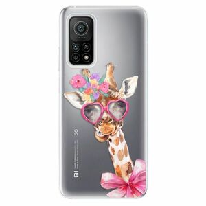 Odolné silikonové pouzdro iSaprio - Lady Giraffe - Xiaomi Mi 10T / Mi 10T Pro obraz