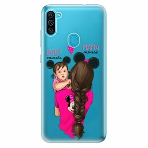 Odolné silikonové pouzdro iSaprio - Mama Mouse Brunette and Girl - Samsung Galaxy M11 obraz