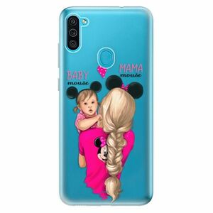 Odolné silikonové pouzdro iSaprio - Mama Mouse Blond and Girl - Samsung Galaxy M11 obraz