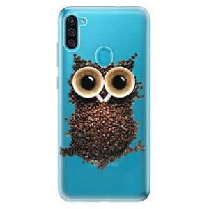Odolné silikonové pouzdro iSaprio - Owl And Coffee - Samsung Galaxy M11 obraz