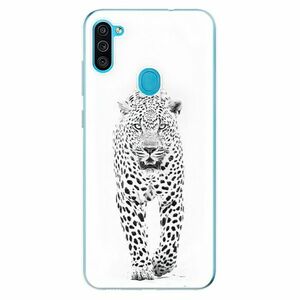 Odolné silikonové pouzdro iSaprio - White Jaguar - Samsung Galaxy M11 obraz
