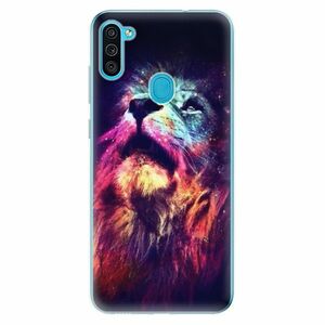 Odolné silikonové pouzdro iSaprio - Lion in Colors - Samsung Galaxy M11 obraz