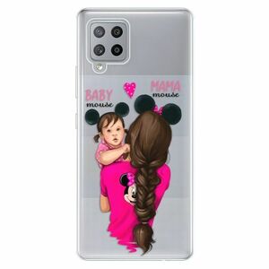 Odolné silikonové pouzdro iSaprio - Mama Mouse Brunette and Girl - Samsung Galaxy A42 obraz