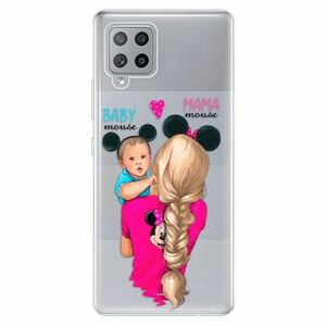Odolné silikonové pouzdro iSaprio - Mama Mouse Blonde and Boy - Samsung Galaxy A42 obraz