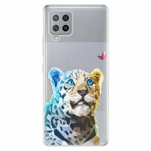 Odolné silikonové pouzdro iSaprio - Leopard With Butterfly - Samsung Galaxy A42 obraz