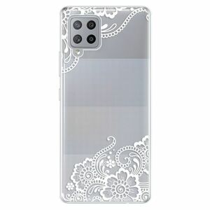 Odolné silikonové pouzdro iSaprio - White Lace 02 - Samsung Galaxy A42 obraz