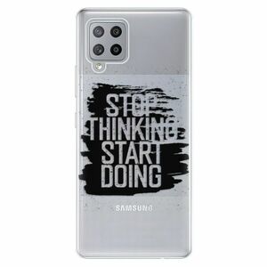 Odolné silikonové pouzdro iSaprio - Start Doing - black - Samsung Galaxy A42 obraz
