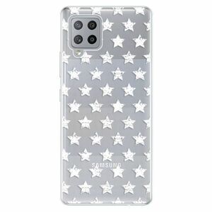 Odolné silikonové pouzdro iSaprio - Stars Pattern - white - Samsung Galaxy A42 obraz