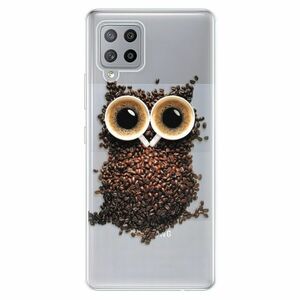 Odolné silikonové pouzdro iSaprio - Owl And Coffee - Samsung Galaxy A42 obraz