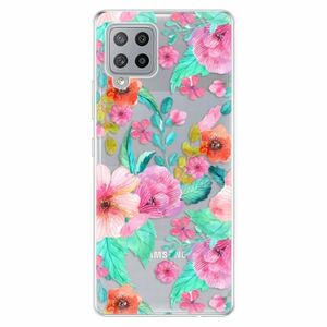 Odolné silikonové pouzdro iSaprio - Flower Pattern 01 - Samsung Galaxy A42 obraz