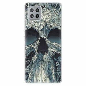 Odolné silikonové pouzdro iSaprio - Abstract Skull - Samsung Galaxy A42 obraz
