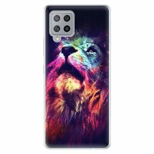 Odolné silikonové pouzdro iSaprio - Lion in Colors - Samsung Galaxy A42 obraz