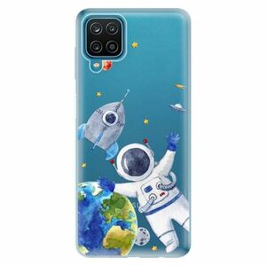 Odolné silikonové pouzdro iSaprio - Space 05 - Samsung Galaxy A12 obraz