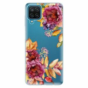 Odolné silikonové pouzdro iSaprio - Fall Flowers - Samsung Galaxy A12 obraz