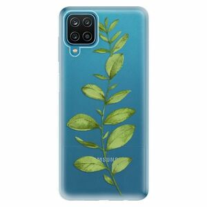 Odolné silikonové pouzdro iSaprio - Green Plant 01 - Samsung Galaxy A12 obraz