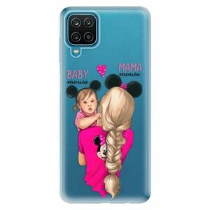 Odolné silikonové pouzdro iSaprio - Mama Mouse Blond and Girl - Samsung Galaxy A12 obraz