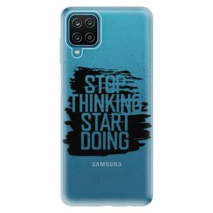 Odolné silikonové pouzdro iSaprio - Start Doing - black - Samsung Galaxy A12 obraz