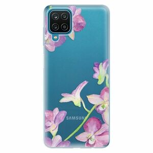 Odolné silikonové pouzdro iSaprio - Purple Orchid - Samsung Galaxy A12 obraz