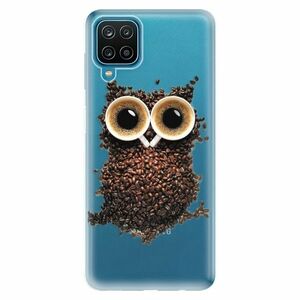 Odolné silikonové pouzdro iSaprio - Owl And Coffee - Samsung Galaxy A12 obraz