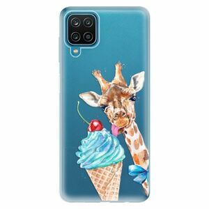 Odolné silikonové pouzdro iSaprio - Love Ice-Cream - Samsung Galaxy A12 obraz