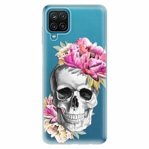 Odolné silikonové pouzdro iSaprio - Pretty Skull - Samsung Galaxy A12 obraz