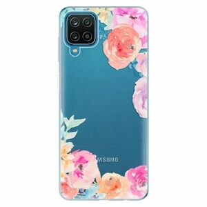 Odolné silikonové pouzdro iSaprio - Flower Brush - Samsung Galaxy A12 obraz