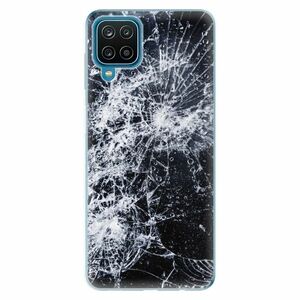 Odolné silikonové pouzdro iSaprio - Cracked - Samsung Galaxy A12 obraz