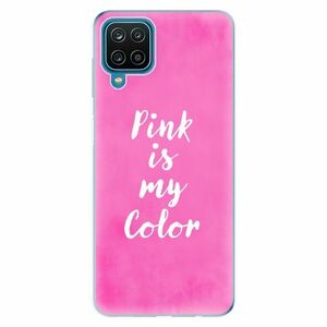 Odolné silikonové pouzdro iSaprio - Pink is my color - Samsung Galaxy A12 obraz