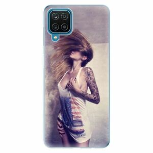 Odolné silikonové pouzdro iSaprio - Girl 01 - Samsung Galaxy A12 obraz