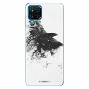 Odolné silikonové pouzdro iSaprio - Dark Bird 01 - Samsung Galaxy A12 obraz