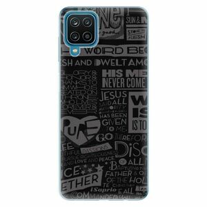Odolné silikonové pouzdro iSaprio - Text 01 - Samsung Galaxy A12 obraz