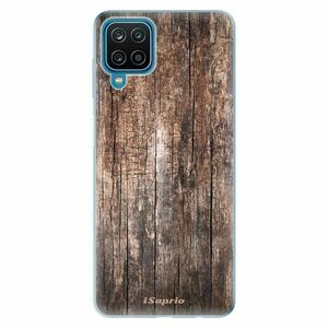 Odolné silikonové pouzdro iSaprio - Wood 11 - Samsung Galaxy A12 obraz