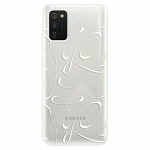 Odolné silikonové pouzdro iSaprio - Fancy - white - Samsung Galaxy A02s obraz