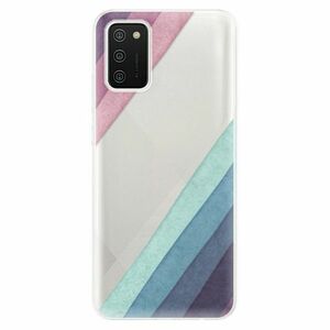 Odolné silikonové pouzdro iSaprio - Glitter Stripes 01 - Samsung Galaxy A02s obraz
