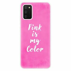 Odolné silikonové pouzdro iSaprio - Pink is my color - Samsung Galaxy A02s obraz
