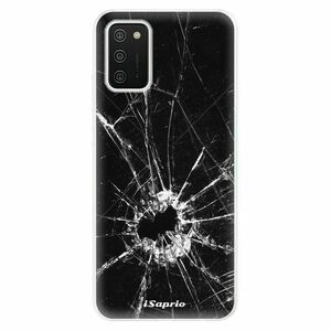 Odolné silikonové pouzdro iSaprio - Broken Glass 10 - Samsung Galaxy A02s obraz