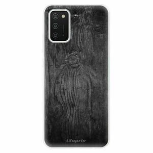 Odolné silikonové pouzdro iSaprio - Black Wood 13 - Samsung Galaxy A02s obraz
